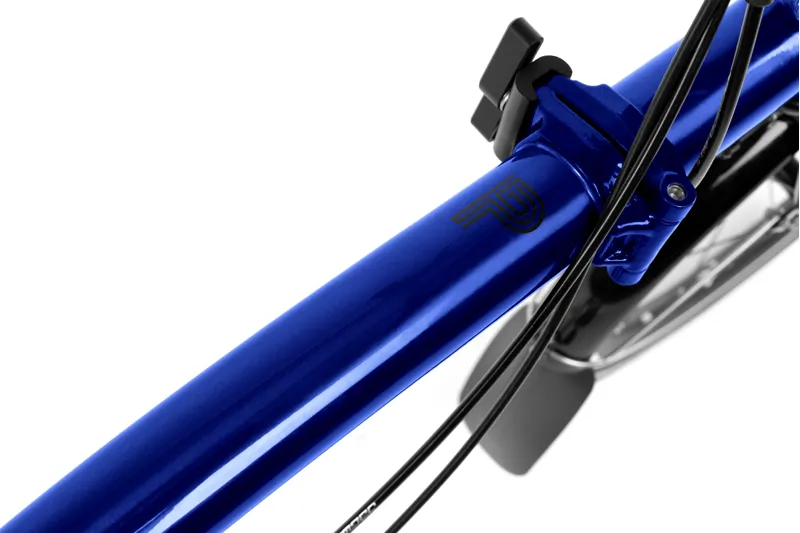 Brompton M4R P Line Urban 2024 Folding Bike - Bolt Blue Lacquer 50t-7
